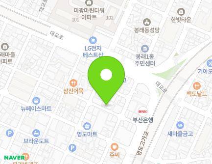 59 Jeoryeong-ro 7beon-gil, Yeongdo-gu, Busan, Republic of Korea Map