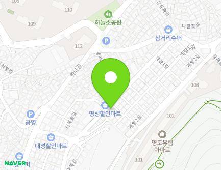 36 Bongnae-gil, Yeongdo-gu, Busan, Republic of Korea Map