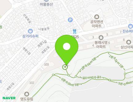 122 Bongnae-gil, Yeongdo-gu, Busan, Republic of Korea Map