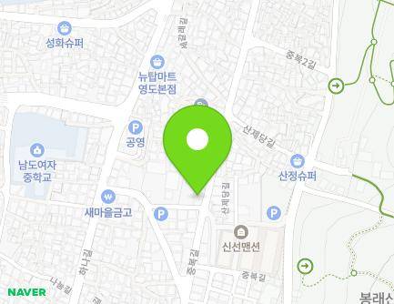 211 Jungbok-gil, Yeongdo-gu, Busan, Republic of Korea Map