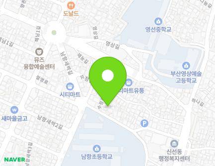74 Sangnoksu-gil, Yeongdo-gu, Busan, Republic of Korea Map