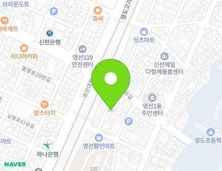 106 Yeongseon-daero, Yeongdo-gu, Busan, Republic of Korea Map