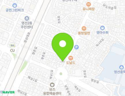 258 Kkumnamu-gil, Yeongdo-gu, Busan, Republic of Korea Map