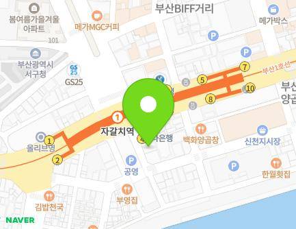 4 Jagalchi-ro 15beon-gil, Jung-gu, Busan, Republic of Korea Map
