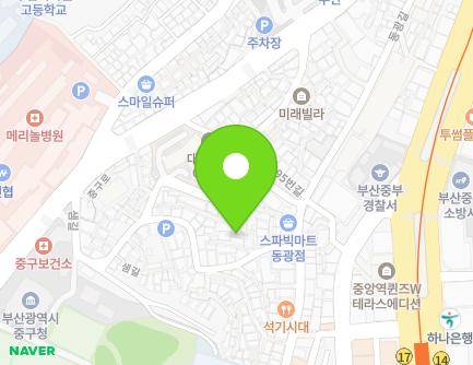 53-5 Saem-gil, Jung-gu, Busan, Republic of Korea Map