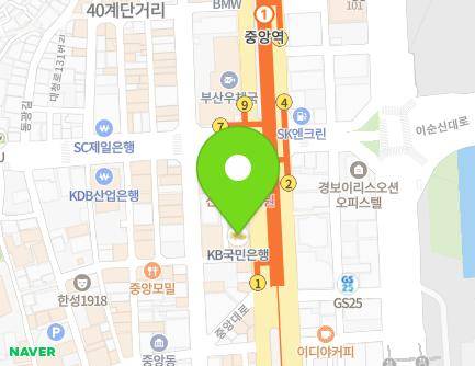49 Jungang-daero, Jung-gu, Busan, Republic of Korea Map