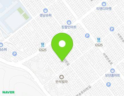 43-23 Araetbansong-ro 60beon-gil, Haeundae-gu, Busan, Republic of Korea Map