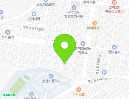 104-37 Haeun-daero 61beon-gil, Haeundae-gu, Busan, Republic of Korea Map