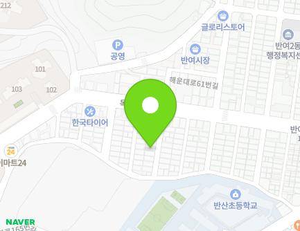 88-38 Haeun-daero 61beon-gil, Haeundae-gu, Busan, Republic of Korea Map