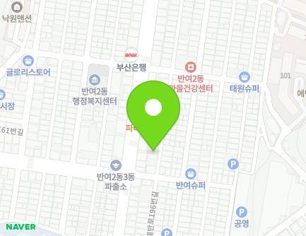7-23 Jaeban-ro 196beon-gil, Haeundae-gu, Busan, Republic of Korea Map