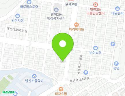 191-1 Jaeban-ro, Haeundae-gu, Busan, Republic of Korea Map