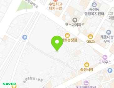 21-21 Songjeongjungang-ro 8beon-gil, Haeundae-gu, Busan, Republic of Korea 21-21 Songjeongjungang-ro 8beon-gil, Haeundae-gu, Busan, Republic of Korea Map