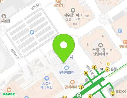 59 Centum nam-daero, Haeundae-gu, Busan, Republic of Korea Map
