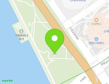 85 Suyeonggangbyeon-daero, Haeundae-gu, Busan, Republic of Korea Map