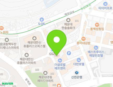 14 Haeundaehaebyeon-ro 197beon-gil, Haeundae-gu, Busan, Republic of Korea Map