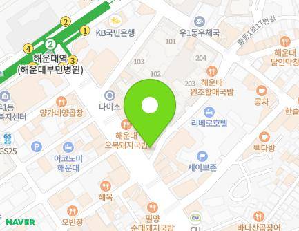 19-1 Gunam-ro, Haeundae-gu, Busan, Republic of Korea Map