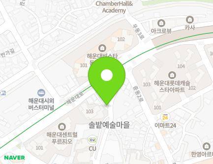 656-9 Haeun-daero, Haeundae-gu, Busan, Republic of Korea Map
