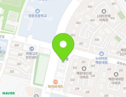 78 Jwadongsunhwan-ro, Haeundae-gu, Busan, Republic of Korea Map