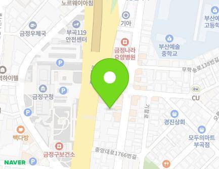 1774 Jungang-daero, Geumjeong-gu, Busan, Republic of Korea Map