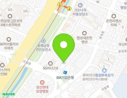 11-6 Sisil-ro, Geumjeong-gu, Busan, Republic of Korea Map