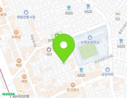 42-28 Bongeunsa-ro 1-gil, Gangnam-gu, Seoul, Republic of Korea Map