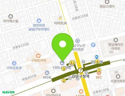 343 Hakdong-ro, Gangnam-gu, Seoul, Republic of Korea Map