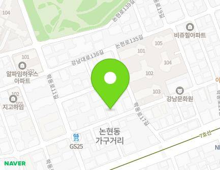 57 Gangnam-daero 132-gil, Gangnam-gu, Seoul, Republic of Korea Map