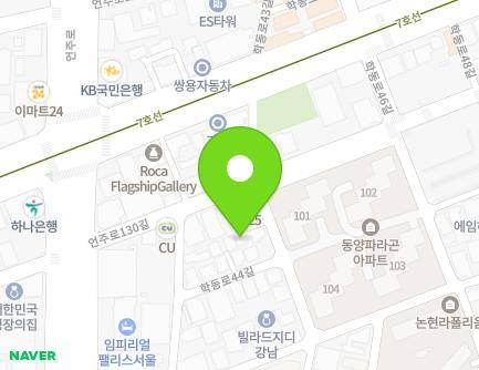 14-1 Hakdong-ro 44-gil, Gangnam-gu, Seoul, Republic of Korea Map