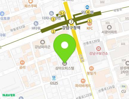 3-6 Seolleung-ro 129-gil, Gangnam-gu, Seoul, Republic of Korea Map