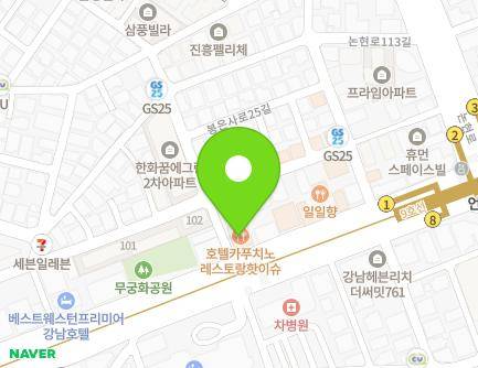 155 Bongeunsa-ro, Gangnam-gu, Seoul, Republic of Korea Map