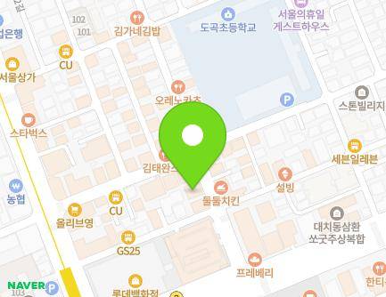 13 Dogok-ro 63-gil, Gangnam-gu, Seoul, Republic of Korea Map