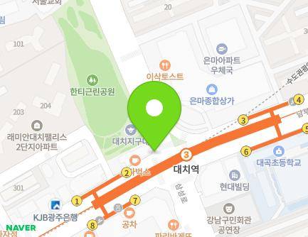 2949-2 Nambusunhwan-ro, Gangnam-gu, Seoul, Republic of Korea Map