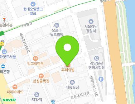 19 Teheran-ro 108-gil, Gangnam-gu, Seoul, Republic of Korea Map