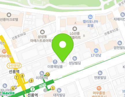 409 Teheran-ro, Gangnam-gu, Seoul, Republic of Korea Map