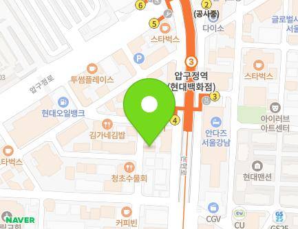 19 Apgujeong-ro 28-gil, Gangnam-gu, Seoul, Republic of Korea Map