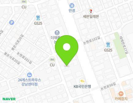 54 Teheran-ro 25-gil, Gangnam-gu, Seoul, Republic of Korea Map