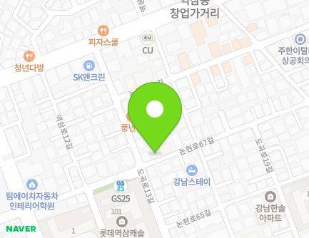 48 Nonhyeon-ro 67-gil, Gangnam-gu, Seoul, Republic of Korea Map