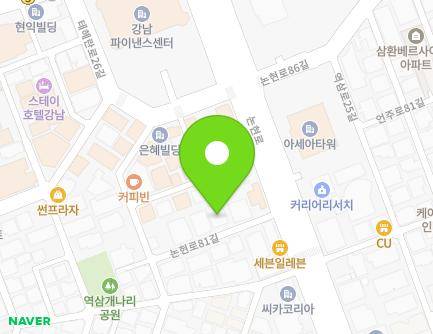 8 Nonhyeon-ro 81-gil, Gangnam-gu, Seoul, Republic of Korea Map