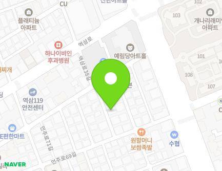 17 Yeoksam-ro 38-gil, Gangnam-gu, Seoul, Republic of Korea Map