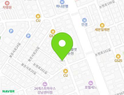 10 Nonhyeon-ro 101-gil, Gangnam-gu, Seoul, Republic of Korea Map