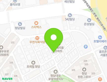 14-12 Dosan-daero 102-gil, Gangnam-gu, Seoul, Republic of Korea Map
