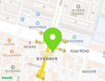 846 Seolleung-ro, Gangnam-gu, Seoul, Republic of Korea Map
