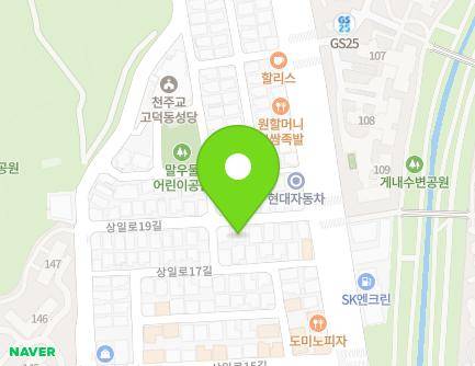 11 Sangil-ro 19-gil, Gangdong-gu, Seoul, Republic of Korea Map