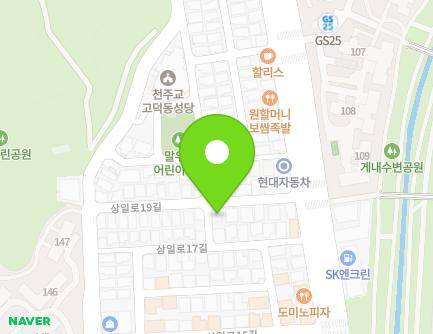 13 Sangil-ro 19-gil, Gangdong-gu, Seoul, Republic of Korea Map