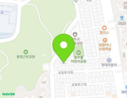 29 Sangil-ro 21-gil, Gangdong-gu, Seoul, Republic of Korea Map