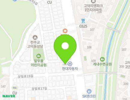 3 Sangil-ro 21-gil, Gangdong-gu, Seoul, Republic of Korea Map