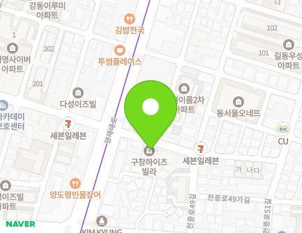 195-38 Cheonjung-ro, Gangdong-gu, Seoul, Republic of Korea Map