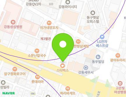1131 Cheonho-daero, Gangdong-gu, Seoul, Republic of Korea Map