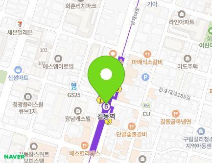 B1480 Yangjae-daero, Gangdong-gu, Seoul, Republic of Korea Map