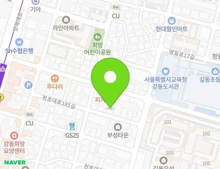 73-14 Cheonho-daero 187-gil, Gangdong-gu, Seoul, Republic of Korea Map